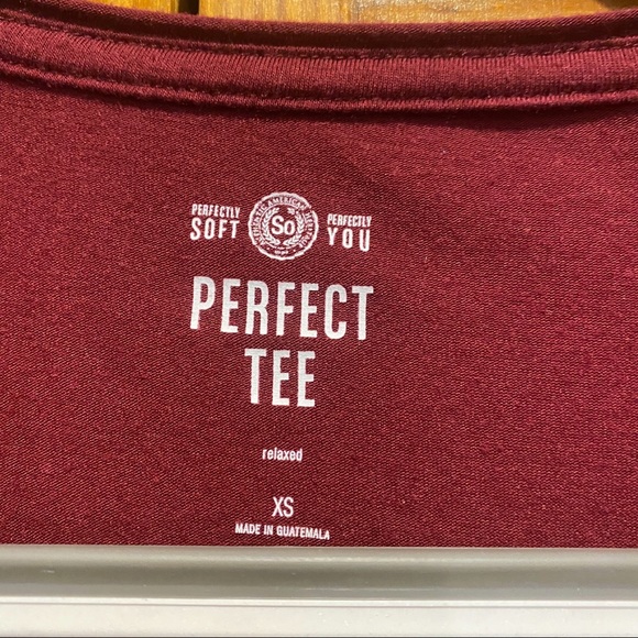 Soft Scoop Neck Tee - Picture 2 of 3